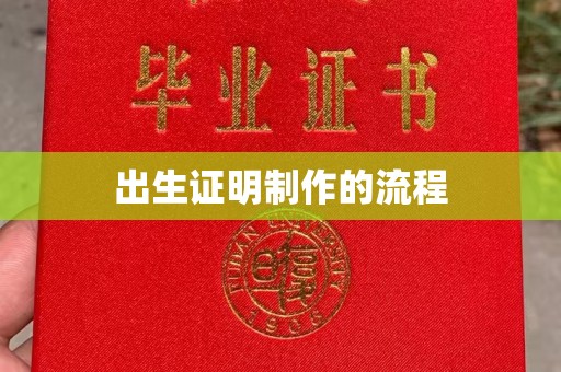 边坝出生证明制作的流程
