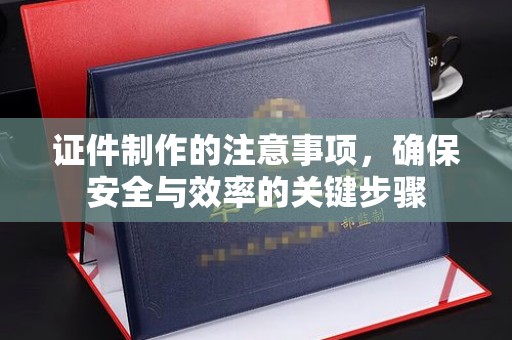 边坝证件制作的注意事项，确保安全与效率的关键步骤