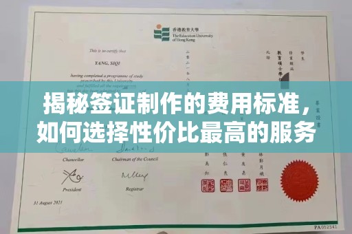边坝揭秘签证制作的费用标准，如何选择性价比最高的服务？