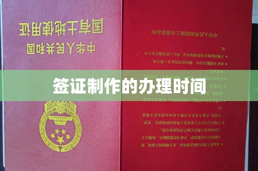 边坝签证制作的办理时间
