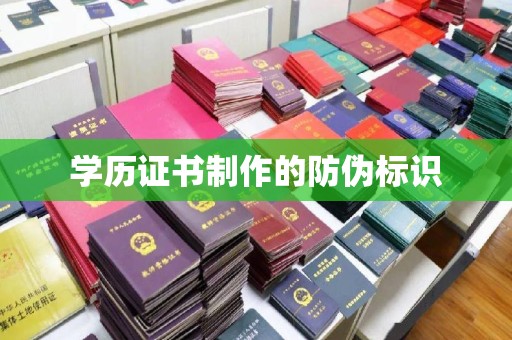 边坝学历证书制作的防伪标识