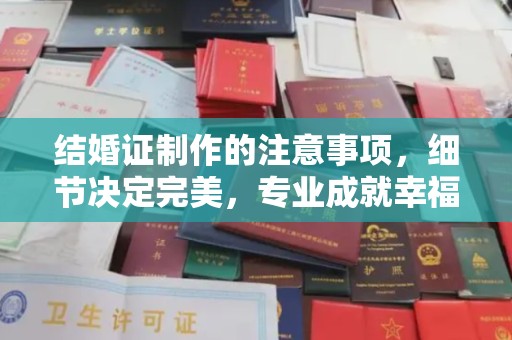 边坝结婚证制作的注意事项，细节决定完美，专业成就幸福